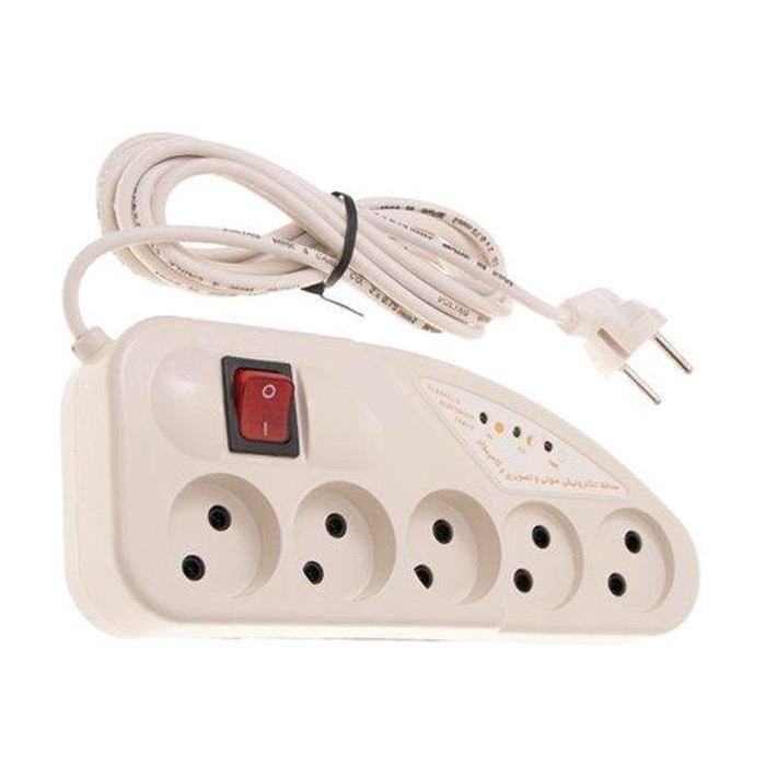 لوازم مصرفی - محافظ برق تکسان 5 خانه محافظ برق تکسان 5 خانه-1